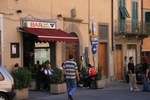 Castelfiorentino, the bar near the municipio