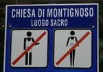 Montignoso - warning signal